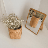 Giỏ mây nhỏ 03 - 12.5x9.5xH15.5cm