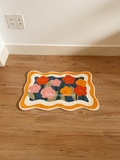 Thảm hoa màu sắc - lớn 50x80cm