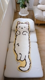 Thảm chân mèo trắng 50x150cm