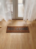 Thảm cọ dừa tự nhiên  - Welcome