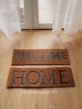 Thảm cọ dừa tự nhiên  - Welcome