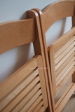 Ghế gập gỗ sồi