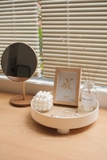 Khay tròn Bắc Âu D29.5cm dày 7.4cm