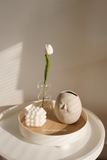 Khay tròn Bắc Âu D29.5cm dày 7.4cm