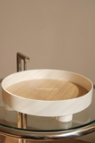 Khay tròn Bắc Âu D29.5cm dày 7.4cm
