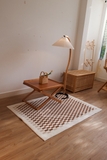 Thảm caro nâu