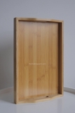Khay tre có tay cầm - Size lớn