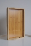 Khay tre có tay cầm - Size lớn