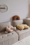 Gối sofa hình học - Nâu nhạt hình túi