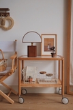Đèn bàn 11 Wabi Sabi - viền tán đèn màu cà phê