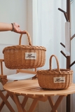 Giỏ mây Home - lớn 32x42 cao 39cm
