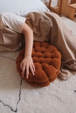Gối bánh quy - nâu đậm