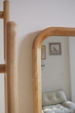 Gương toàn thân 05 gỗ anh đào 60x169cm dày 4.5cm