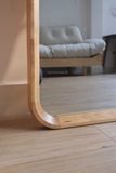 Gương toàn thân 05 gỗ anh đào 60x169cm dày 4.5cm