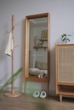 Gương toàn thân 03 gỗ anh đào 54x175cm dày 10.5cm