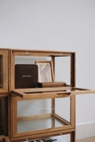 Hộp gỗ kính 30x38x23cm