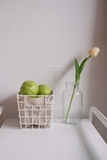 Giỏ sắt 03 lót vải