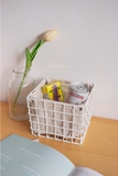 Giỏ sắt 03 lót vải