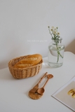 Khay mây bánh mì 02 - lớn 20x30x9cm