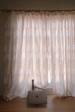 Rèm 14 họa tiết vải ghép