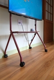 Kệ tv - 4 chân có bánh xe 43-75inch