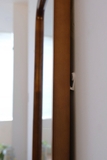 Gương toàn thân 01 gỗ sồi màu walnut (nâu đậm)