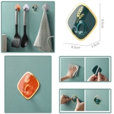 Móc Dán Tường Keo Siêu Dính Chống Nước Siêu Chịu Lực