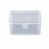 Hộp Nhựa Trong Suốt Có Nắp Khóa Hộp Đựng Linh Kiện, Đồ Nhỏ Gọn Gàng