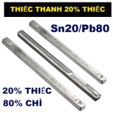 Thiếc Thanh Sn20Pb80 Thiếc 20 Chì 80 Hàn Ống Đồng Kim Loại Mối Hàn To Nóng Chảy 270 Độ C