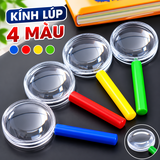 Kính Lúp Cầm Tay Mini - Kính Phóng Đại Cho Học Sinh - Học Tập Thí Nghiệm Khoa Học
