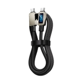 Cáp Sạc Điện Thoại MBAH Hiển Thị Số Sạc Siêu Nhanh PD120W Dài 1M