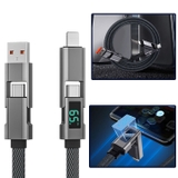 Cáp Sạc Điện Thoại Màn Hình Số 4 Trong 1 VZ Truyền Dữ Liệu Sạc Nhanh 65W Nặng 80G