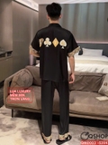 bo-do-ngu-pijama-nam-lua-luxury-mem-min-sang-trong-tay-ngan-quan-dai-qm0003