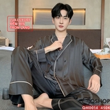 bo-do-ngu-pijama-nam-lua-luxury-cao-cap-sang-trong-quan-dai-tay-dai-qm0014