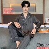 bo-do-ngu-pijama-nam-lua-luxury-cao-cap-sang-trong-quan-dai-tay-dai-qm0014
