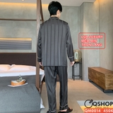 bo-do-ngu-pijama-nam-lua-luxury-cao-cap-sang-trong-quan-dai-tay-dai-qm0014