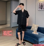bo-do-ngu-pijama-nam-lua-luxury-mem-min-sang-trong-tay-ngan-quan-ngan-qm0034