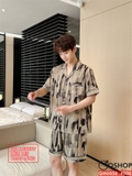 bo-do-ngu-pijama-nam-lua-luxury-mem-min-sang-trong-tay-ngan-quan-ngan-qm0050