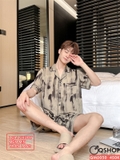 bo-do-ngu-pijama-nam-lua-luxury-mem-min-sang-trong-tay-ngan-quan-ngan-qm0050