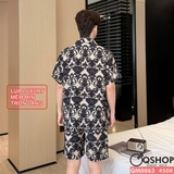 bo-do-ngu-pijama-nam-lua-luxury-mem-min-sang-trong-tay-ngan-quan-ngan-qm0063