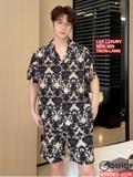 bo-do-ngu-pijama-nam-lua-luxury-mem-min-sang-trong-tay-ngan-quan-ngan-qm0063