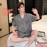 bo-do-ngu-pijama-nam-lua-luxury-mem-min-sang-trong-tay-ngan-quan-ngan-qm0064