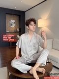 bo-do-ngu-pijama-nam-lua-luxury-mem-min-sang-trong-tay-ngan-quan-dai-qm0066