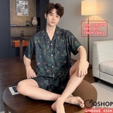 bo-do-ngu-pijama-nam-lua-luxury-mem-min-sang-trong-tay-ngan-quan-ngan-qm0068