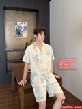 bo-do-ngu-pijama-cap-doi-lua-luxury-cao-cap-quan-ngan-tay-ngan-sang-trong-qm0070
