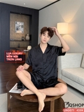 qm0071-bo-do-ngu-pijama-cap-doi-lua-quan-ngan-tay-ngan