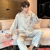 qm0084-bo-do-ngu-pijama-nam-lua-tay-dai-quan-dai