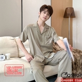 bo-do-ngu-pijama-nam-lua-luxury-mem-min-sang-trong-tay-ngan-quan-dai-qm0088