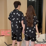 bo-do-ngu-pijama-cap-doi-lua-luxury-cao-cap-quan-ngan-tay-ngan-sang-trong-qm0090