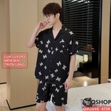 bo-do-ngu-pijama-cap-doi-lua-luxury-cao-cap-quan-ngan-tay-ngan-sang-trong-qm0090